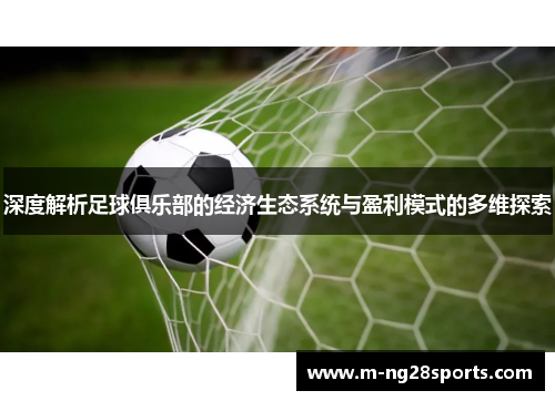 深度解析足球俱乐部的经济生态系统与盈利模式的多维探索